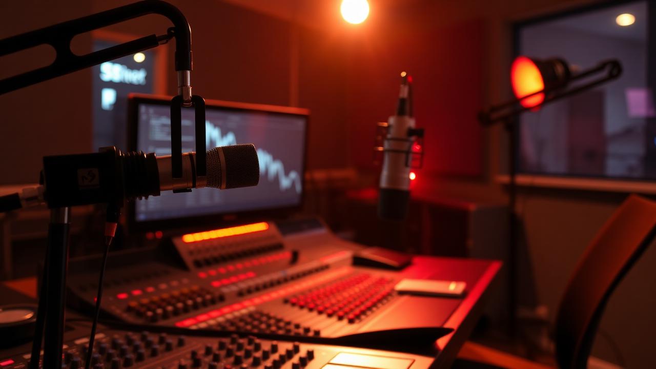 Estudio da radio